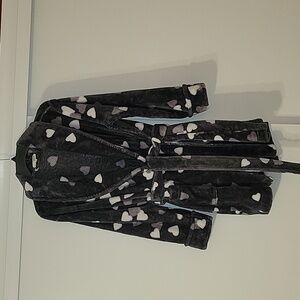 ● Cozy Heart Bathrobe | EUC